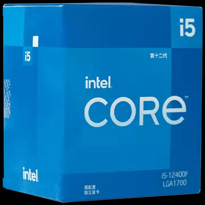 Used Intel Core I5 12400F CPU - Six-Core Desktop Solution