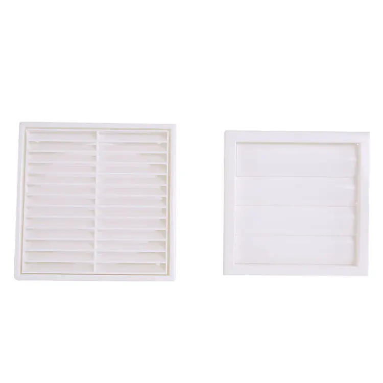 High Quality HVAC Air Conditioning Double Deflection Plastic Ventilation Diffuser Exhaust Fan Grills