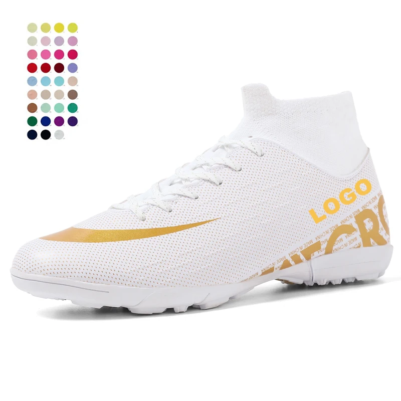 Обувь для тренировок World-win мужчин и женщин высокие дышащие вязаные носки обувь на плоской подошве футбола