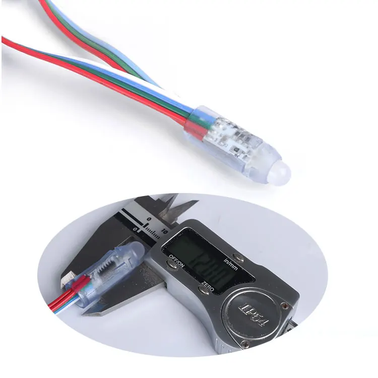 12MM Permanent Christmas Light  WS2811 RGB LED 5V 12V