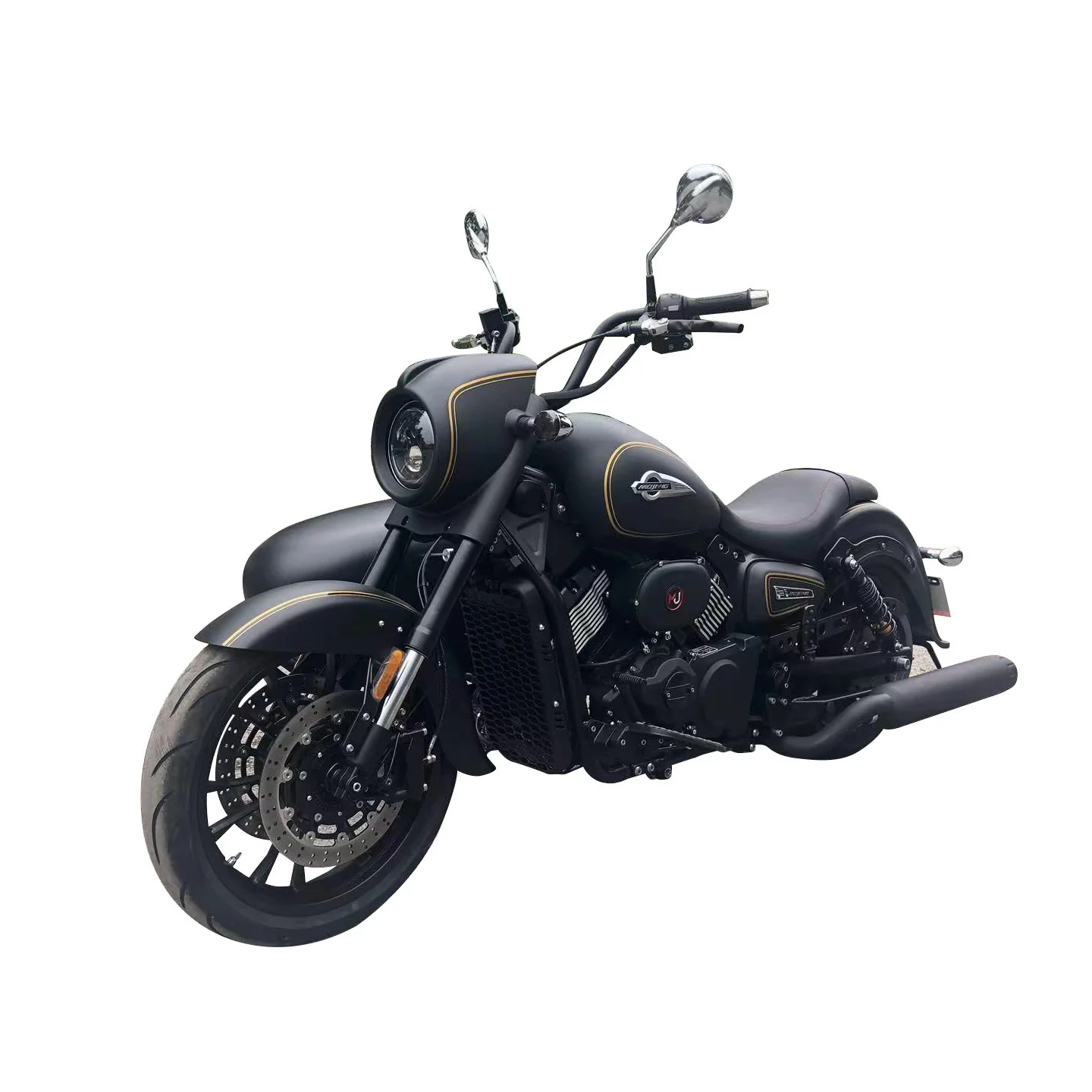 800cc V-Twin-Cylinder Water-Cooled Engine Sidecar Motorcycle - Main Image