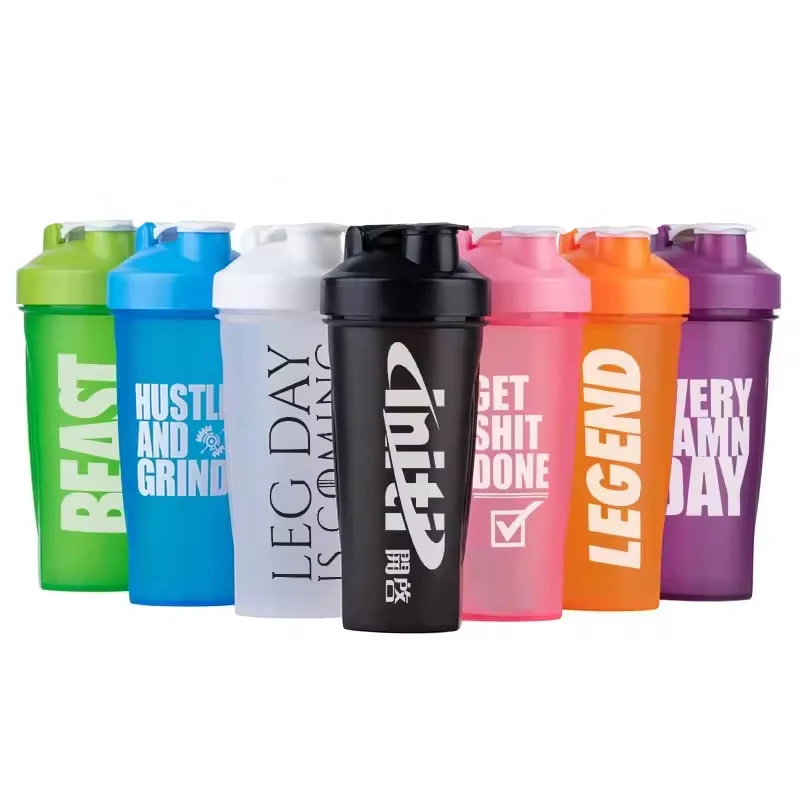 Bpa-freier Fitness-shaker Aus Kunststoff – Gym-flasche,Shake-flaschen,Protein-shaker Für Sportgetränke
