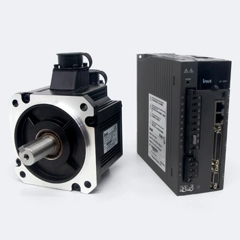 Umot 64kw 380v 306nm 23bit 263mm 3phase Ac Servo Motor With Drive Ethercat Rs485 2000rpm Encoder Servo Motor For Milling Machine