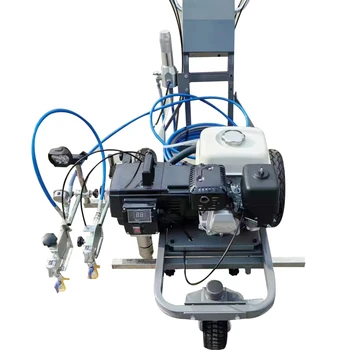 Cold Road Striping Machine Reliable Pump Engine Components New Construction Road Marking Machine