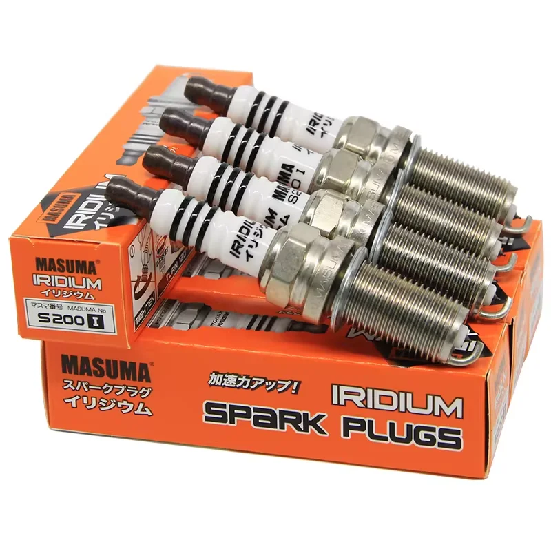 S200I MASUMA Iridium Spark Plugs for Vehicle 09482-00605 1N22-18-110 for Hyundai Sonata Infiniti G35 FX35 Toyota