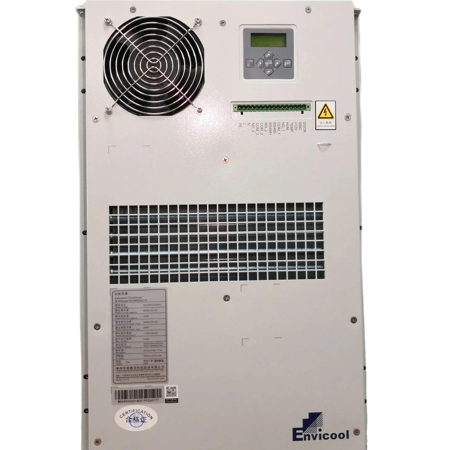 Blackshields 600W 2040BTU  Telecom Enclosure Outdoor Cabinet Air Conditioner