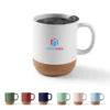 Tazza con base in sughero
