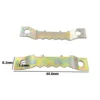Color-plated double-sided serrated hanger