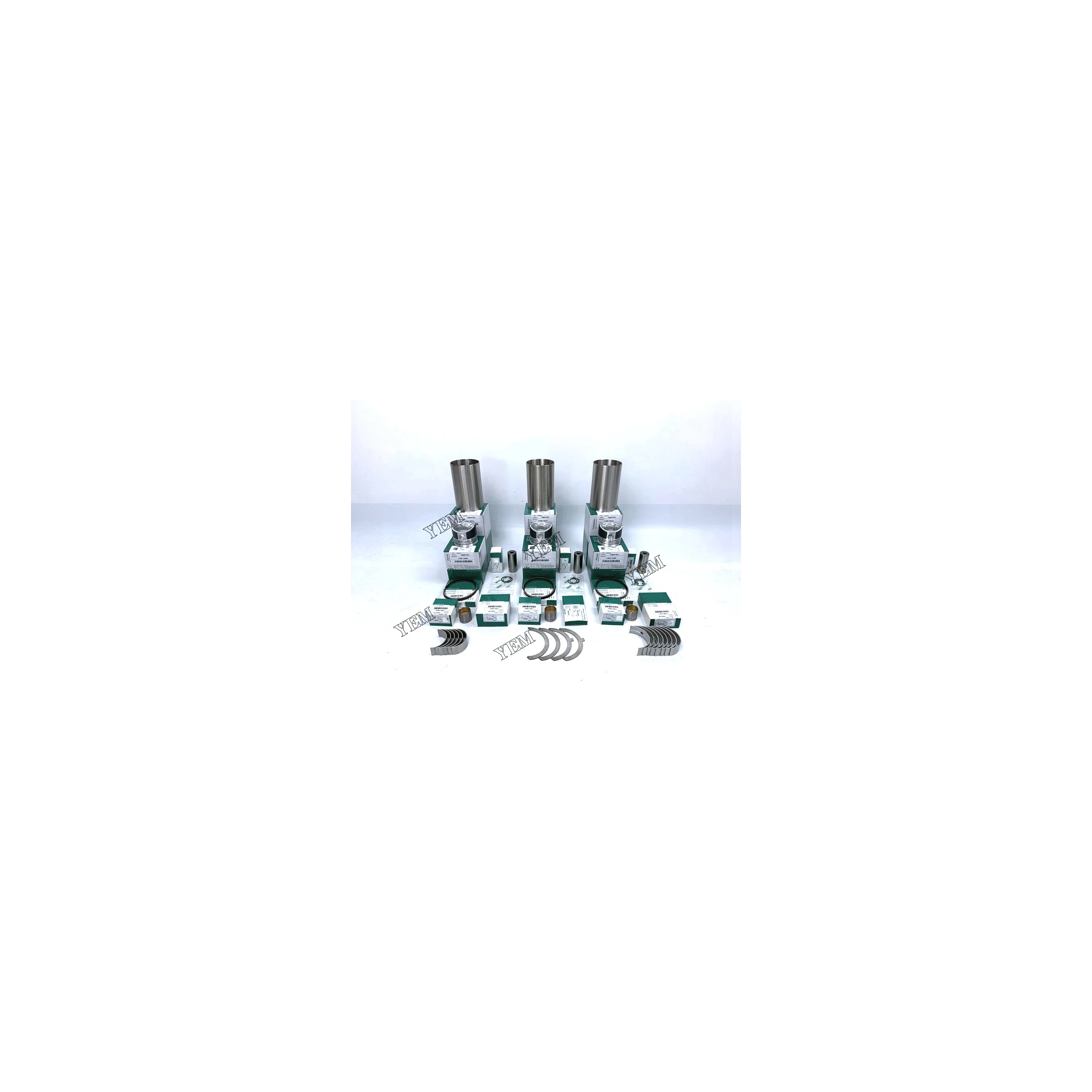 3.1524 Overhaul Rebuild Kit With Piston Rings Liner Bearings for Perkins Industrial Genuine Engine Parts