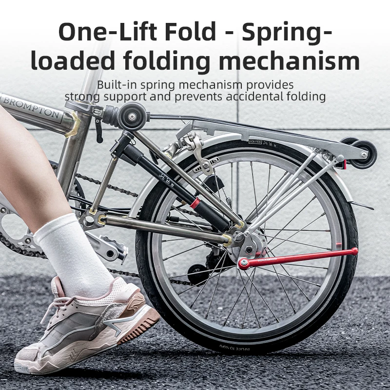 ROCKBROS Bike Adjustable Kickstand Durable Versatile