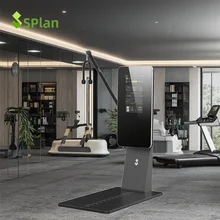 SPlan Smart Home Gym Equipment Workout Exercise Machine with Vertical Climber Squat and Chest Exercise for Indoor Fitness