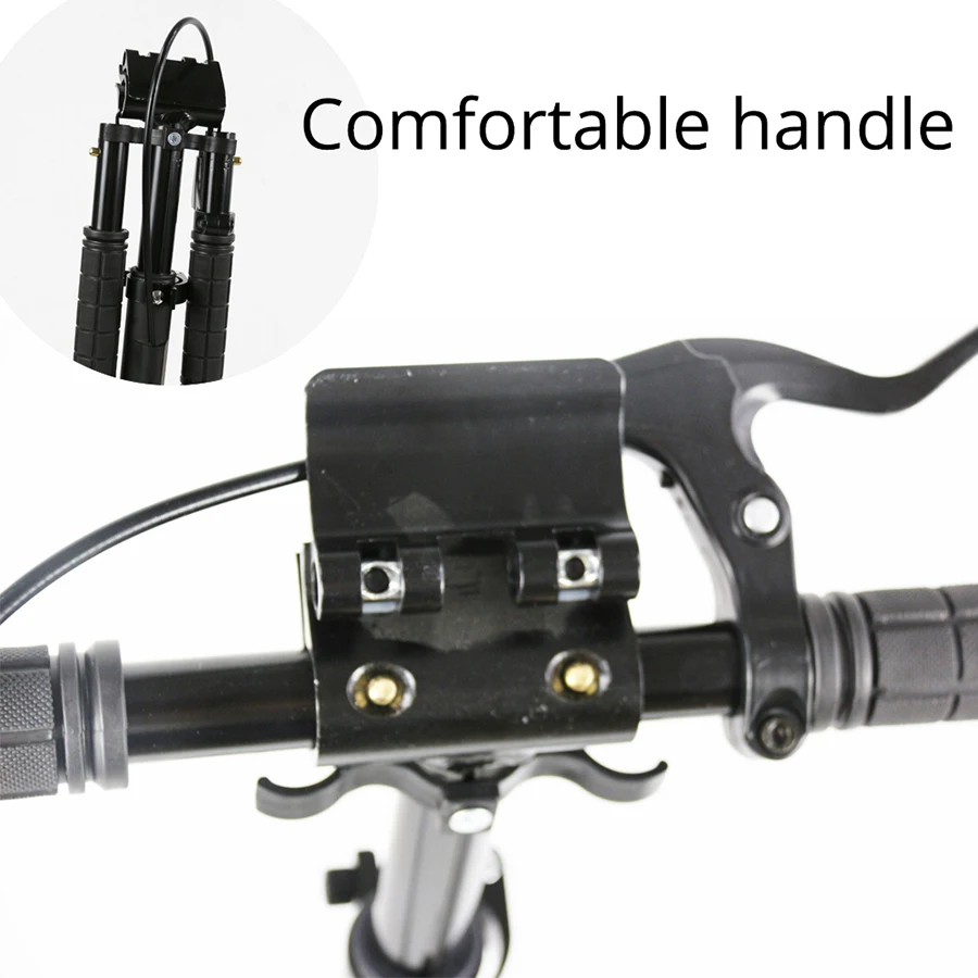 Factory Custom Big 200mm Pu Wheels Kick Scooters For Adult With Disc