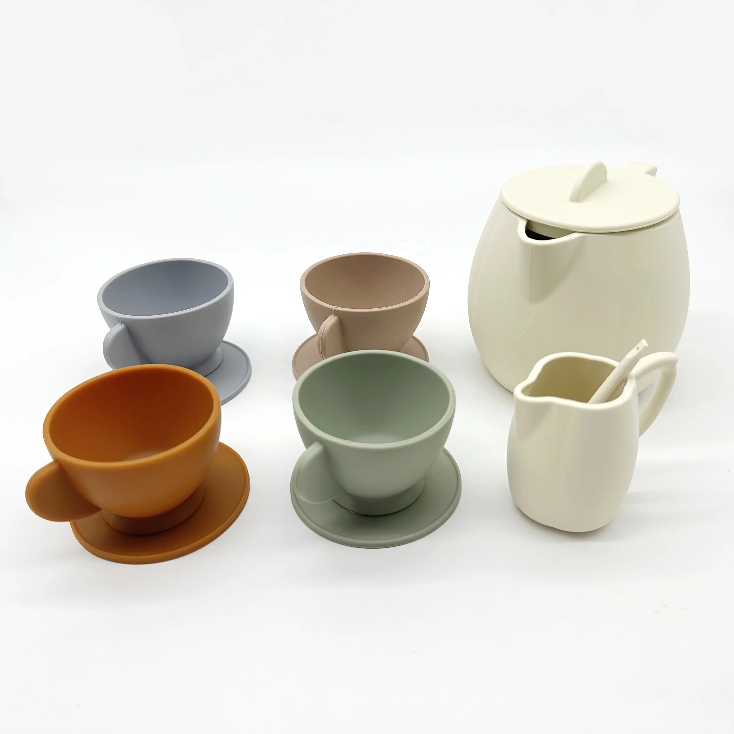 Силиконовый набор из 12 предметов для маленьких