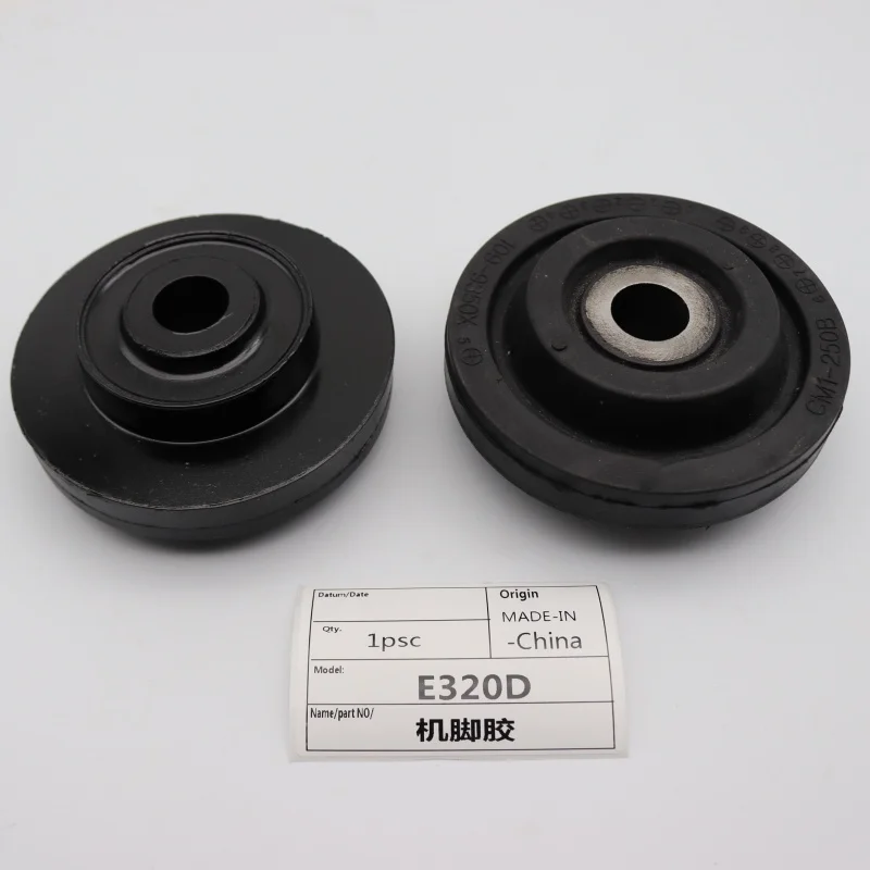 CONSTRUCTION MACHINERY PARTS Good Quality Engine Mount Rubber Cushion Fits Caterpillar E320D 325D 329D 324-4488 324-4489