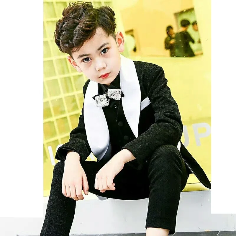 Amazon.com: Baby Boy Gentleman Set with Dress Shirt+Bow Tie+Vest and Pants  3PC Set: Clothing, Shoes & Jewelry