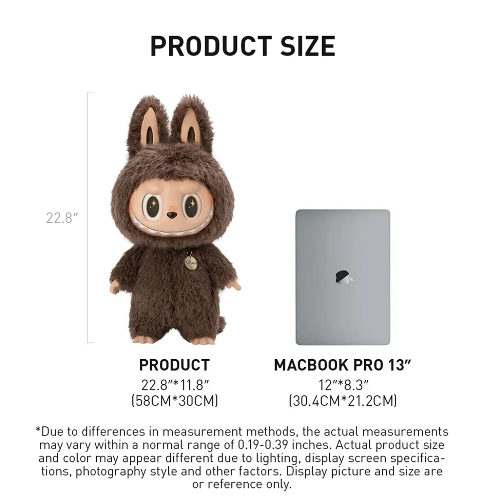 Authentic 100% POP MART Labubu Plush Dolls - Mystery Boxes