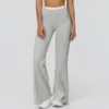 light gray flare pants