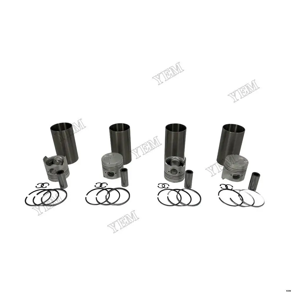 Liner Kit With Cylinder Engine Piston Ring Liner For Isuzu 4FE1 Forklift Excavator Loaders