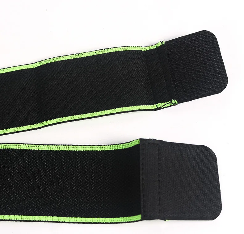 Nylon Knitted Elastic Adjustable Strap Compression Gym Sports Knee Support Brace Sleeves
