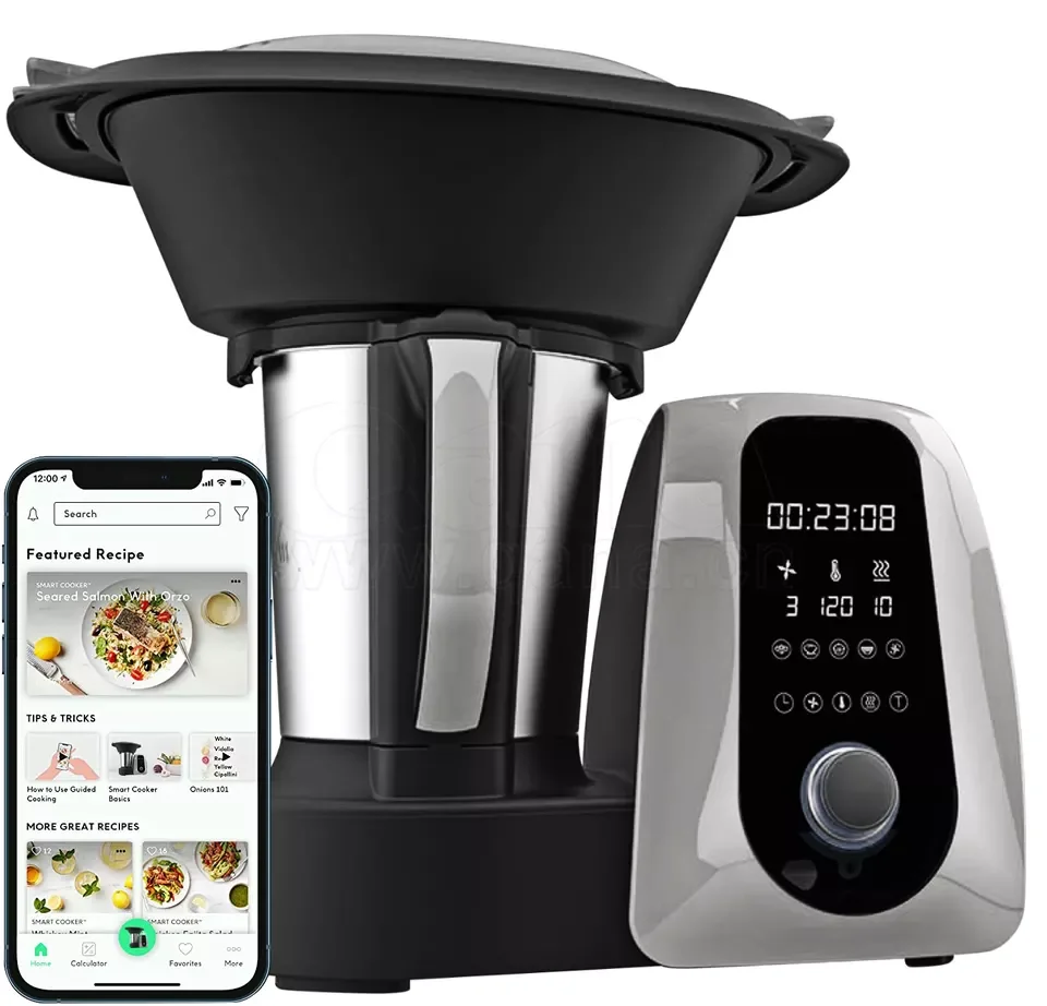 Qana Smart Intelligent Cooking Robot Cooker Similar Product Bimby Thermo  Mix Complete Thermomixer Cooking Robot for Kitchen Cooking - China Food  Processor and Cooking Robot price