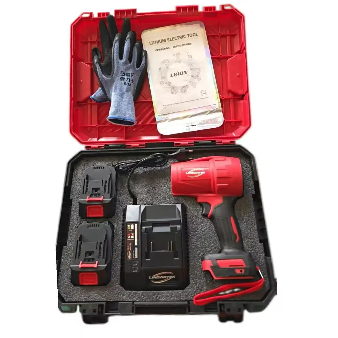 LDB03 20V Set soffiante portatile alimentato a batteria Senza fili Macchina brushless ad alta potenza per uso interno ed esterno fai da te