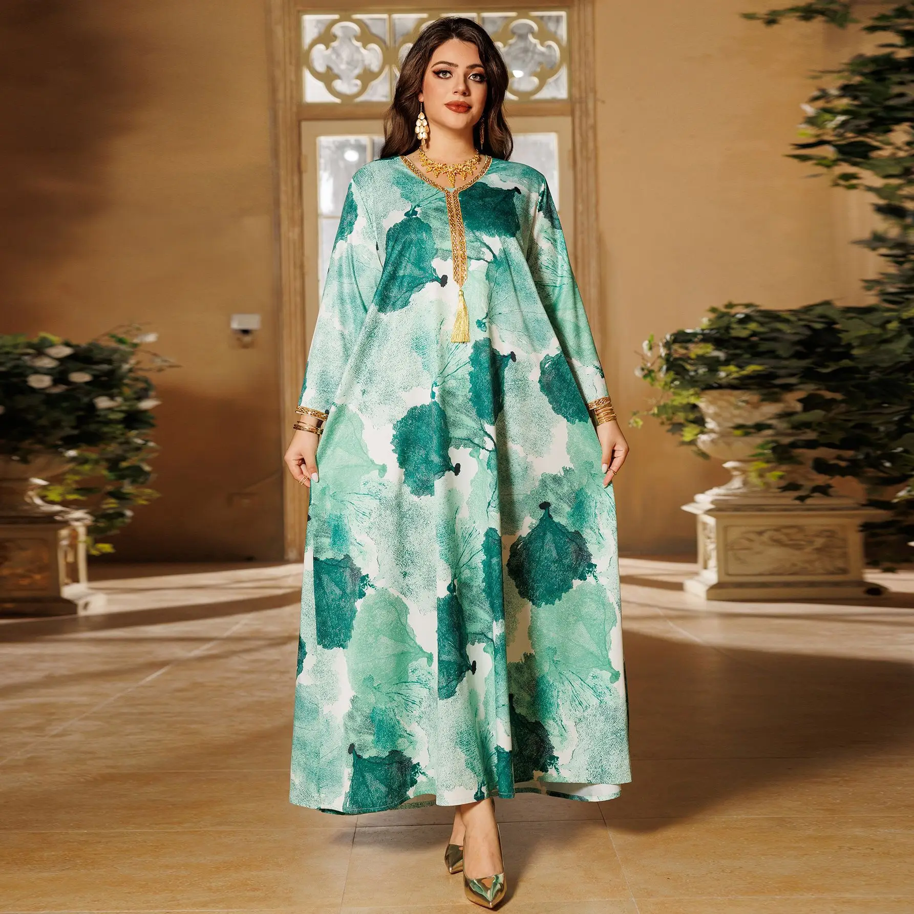 chinese dress ladies A-Line Modest Maxi Dress | Dress