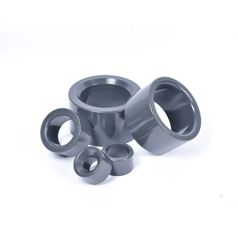 Direct sale Straight Reducing Adapters UPVC Reducing Bush Pipe Fitting Plastic Bushing For Convey Water