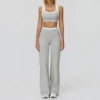 Gris Claro (sujetador + leggings acampanados)