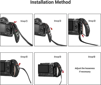 For Smallrig Camera Cage Wrist Strap, Universal Quick Adjustable Secure Grip Camera Cage Handle Hand Wrist Strap -PAC2456 detail image