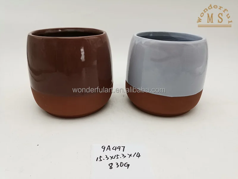 Terracotta Flower Pot Pottery Vase Planter Pots Special Shape Ceramic Pot for Home Decor
