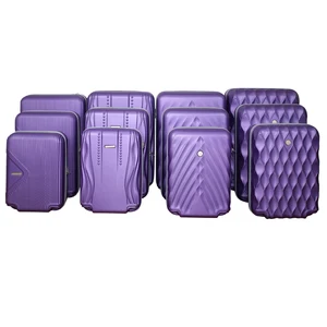 12PCS 19 to 30INCH SEMI FINISHED ABS SUITCASE FACTORY DIRECT PRICE FREIGHT SAVING LOADING