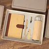 Diary+pen+USB flash drive+bookmark+thermos