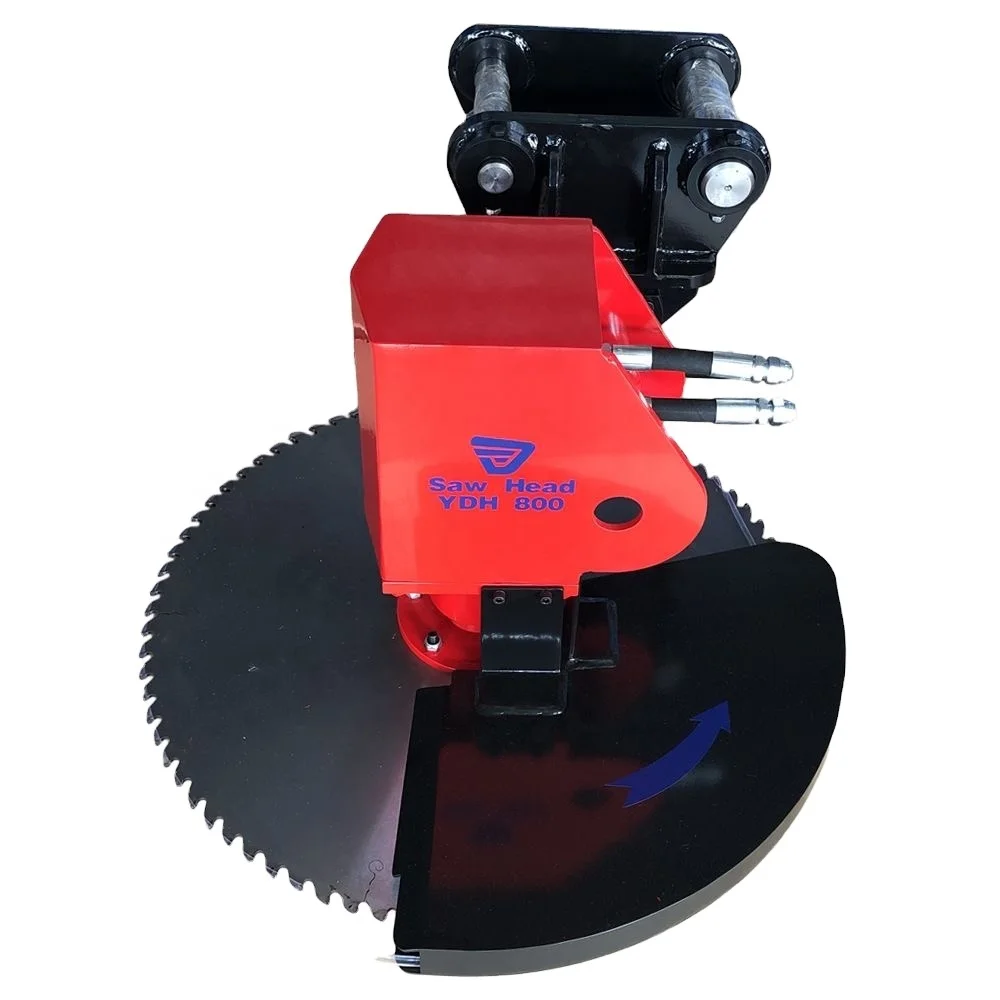 Kinger Tree Saw Attachment Mini Excavator Hydraulic Wood Cutting Saw Rock Cutting  Saw Machines