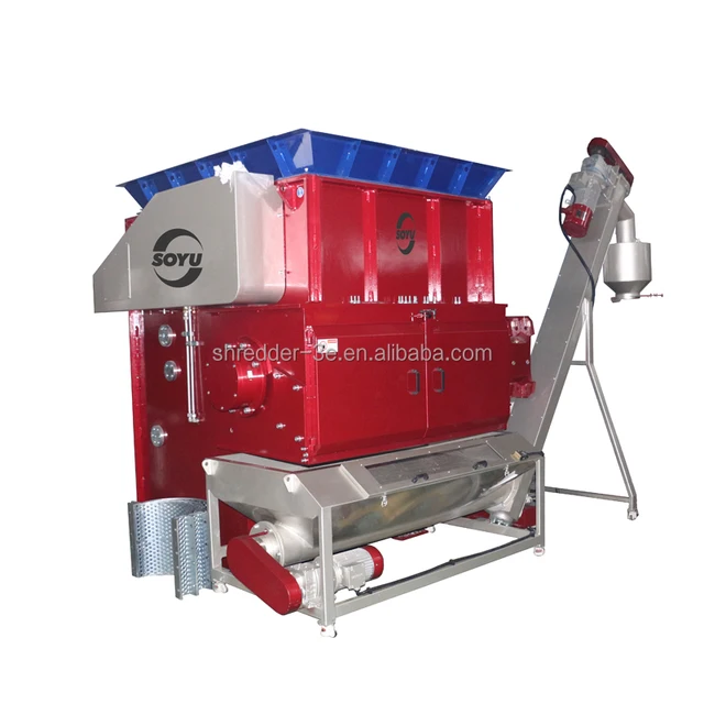 Custom Heavy-Duty Paper Industrial Carton Shredder Machine for Manufacturing Plants with Core Bearing Components