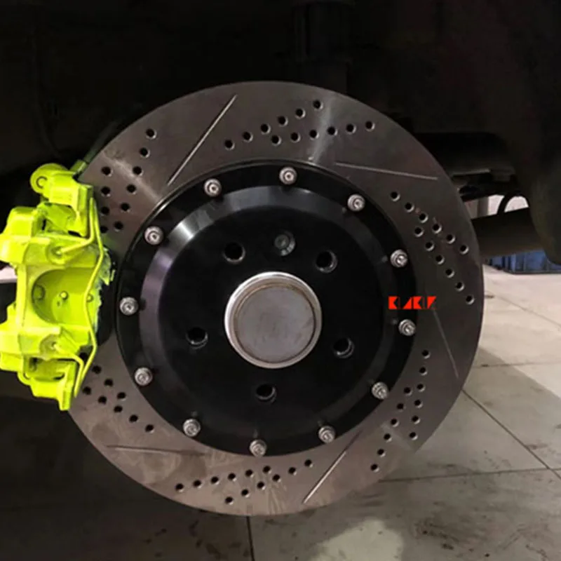 Klakle-車のブレーキシステム カスタマイズ可能な色 6ポット ホンダコード用ブレーキキャリパーキット KLAKLEデザイナーブレーキシステムリアブレーキディスクローター355