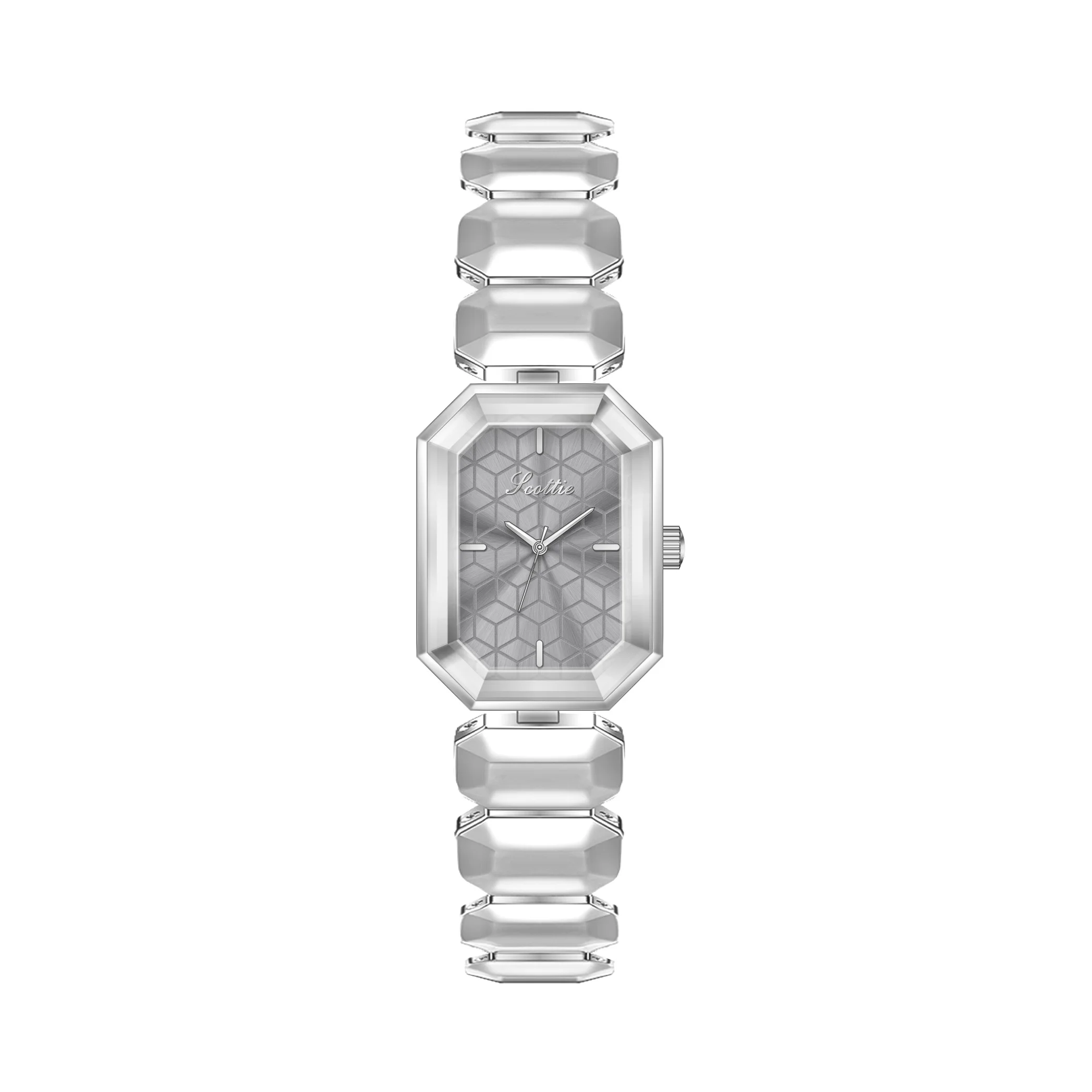 Scottie 9610k Luxury Exquisite Bamboo-shaped Stainless Steel
