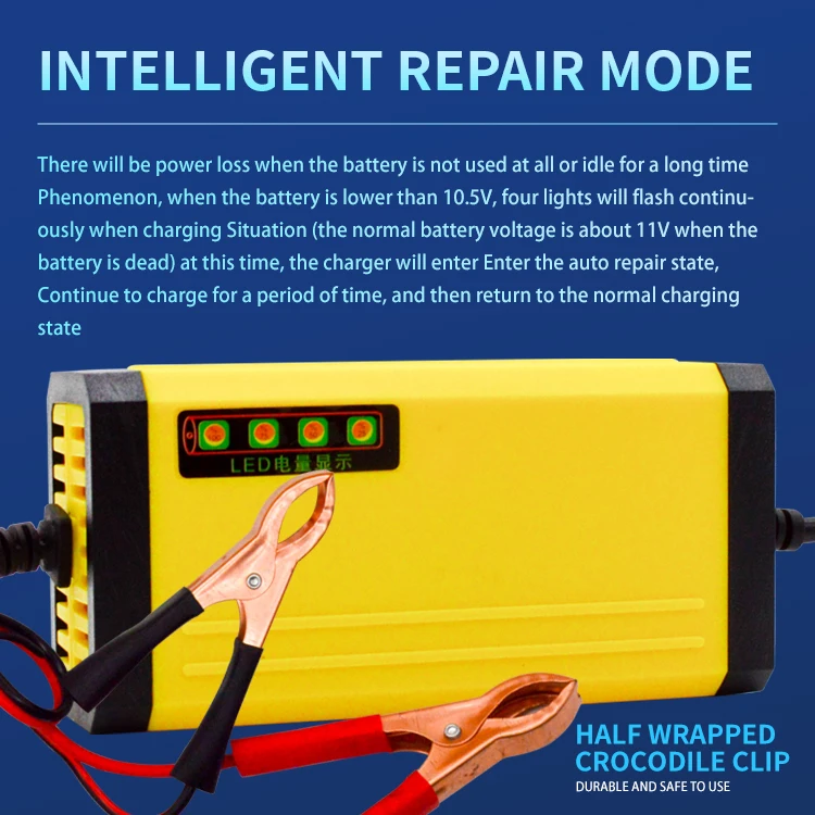 12v 2a Lead Acid Battery Charger Circuit   Pulse Car Battery Charger ABS Electric Desktop Charger with DC/AC Power Supply factory