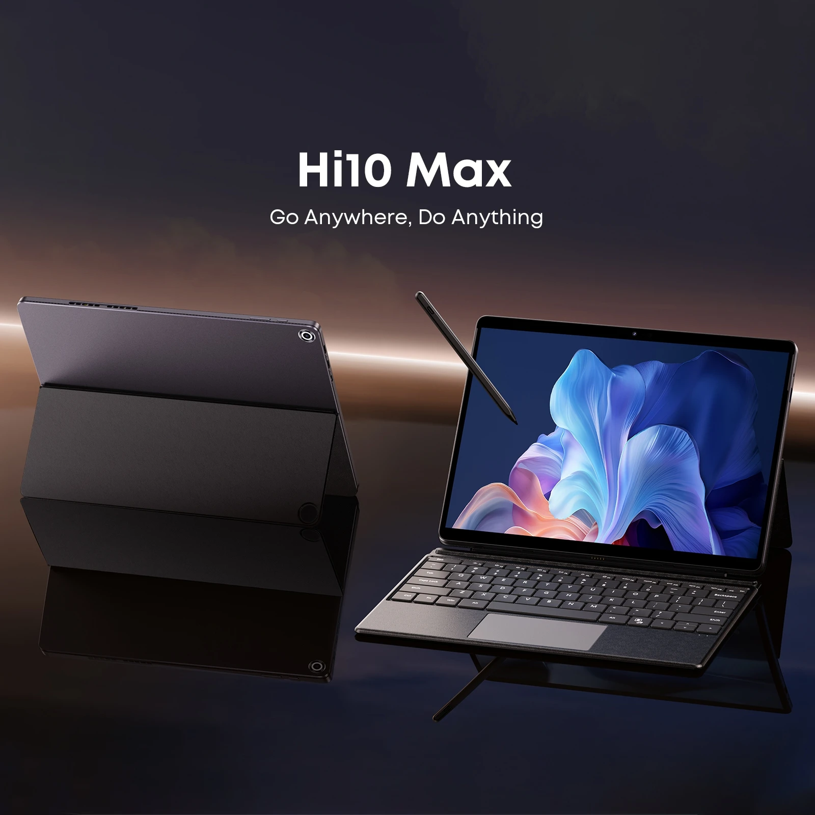 最新Hi10 Max WiFi6タブレットPC Win 11クアッドコア12.96インチ12GB