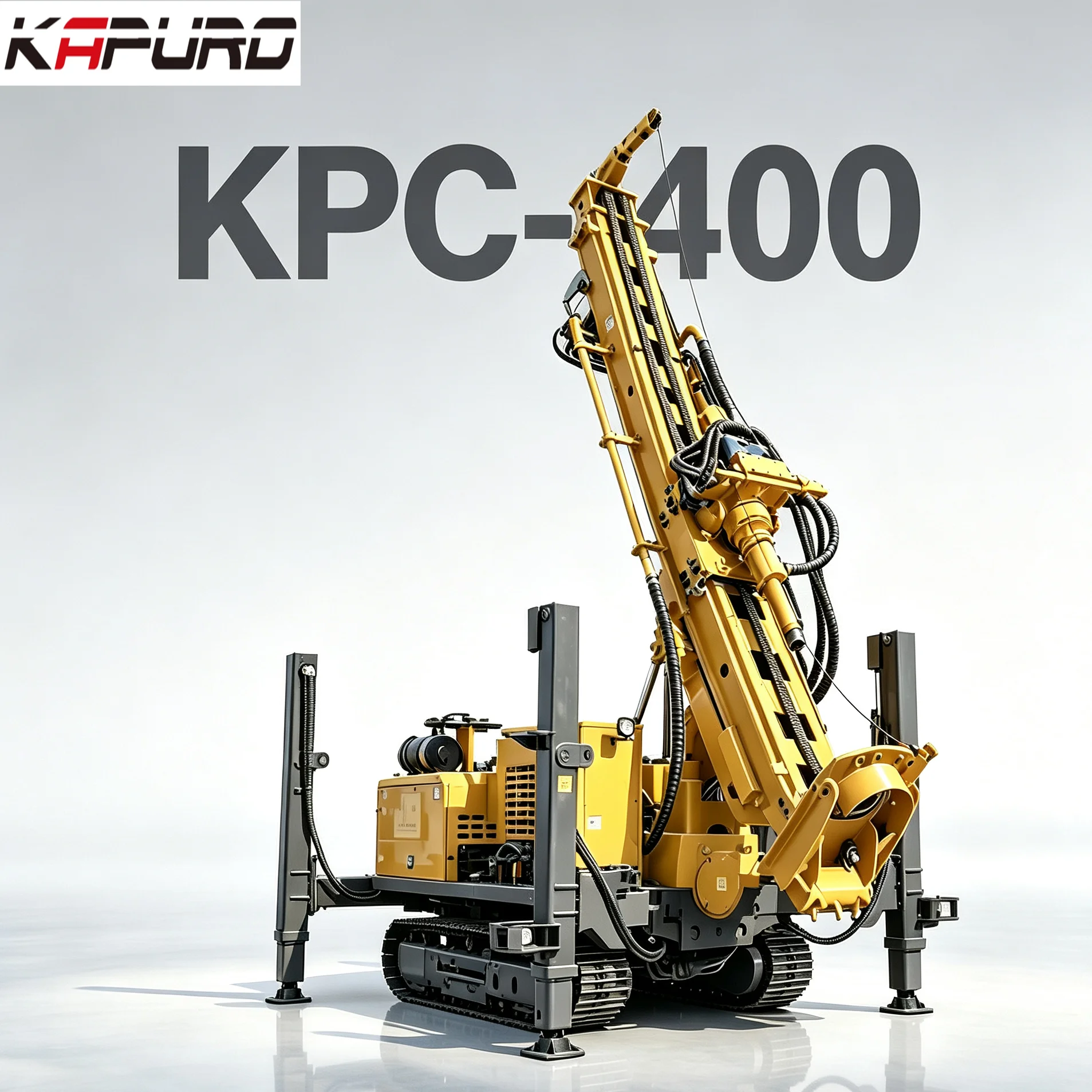 KPC-400 Hoëdoeltreffende Outomatiese Fondasie-ingenieurswese-infrastruktuur RC-boorrig, Omgekeerde Sirkulasie Boorrig