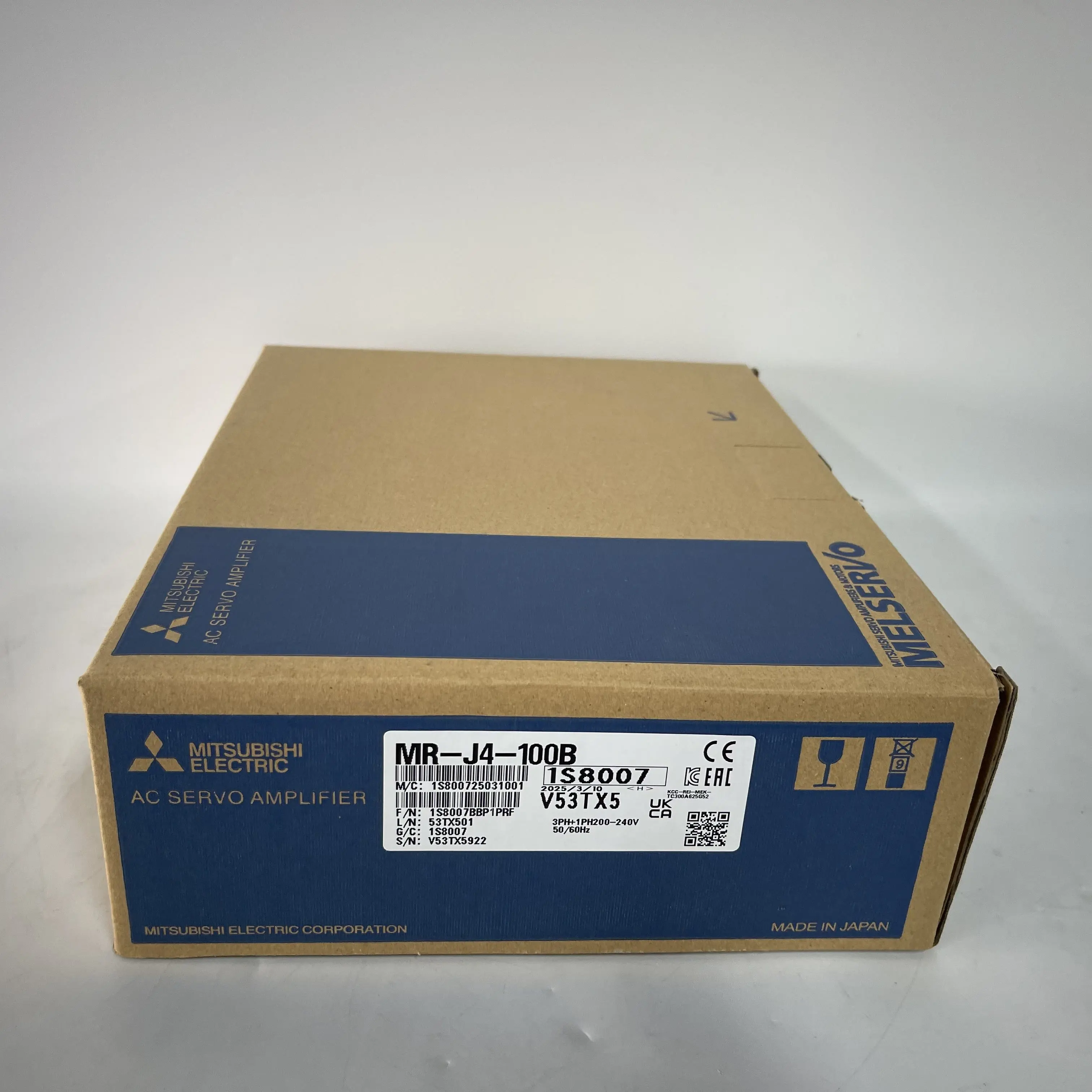 Mitsubishi AC Servo Amplifier MR-J4-100B