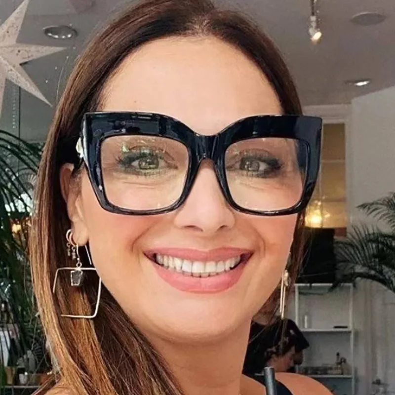 Cheapest Glass Degree Optical 2023 Gafas Grandes Para Mujer Anti Lumire Bleu Custom Frame Glasses Optic Lunettes Des Femmes