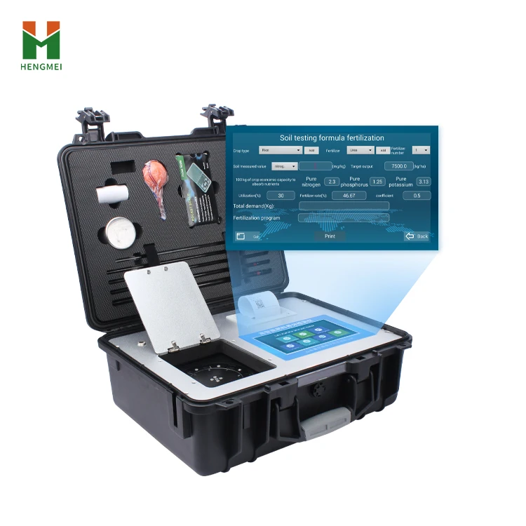 Kit De Test De Sol 4 En 1 - Analyse PH, Azote, Phosphore, Potassium - Pour Jardin, Potager, Plantes