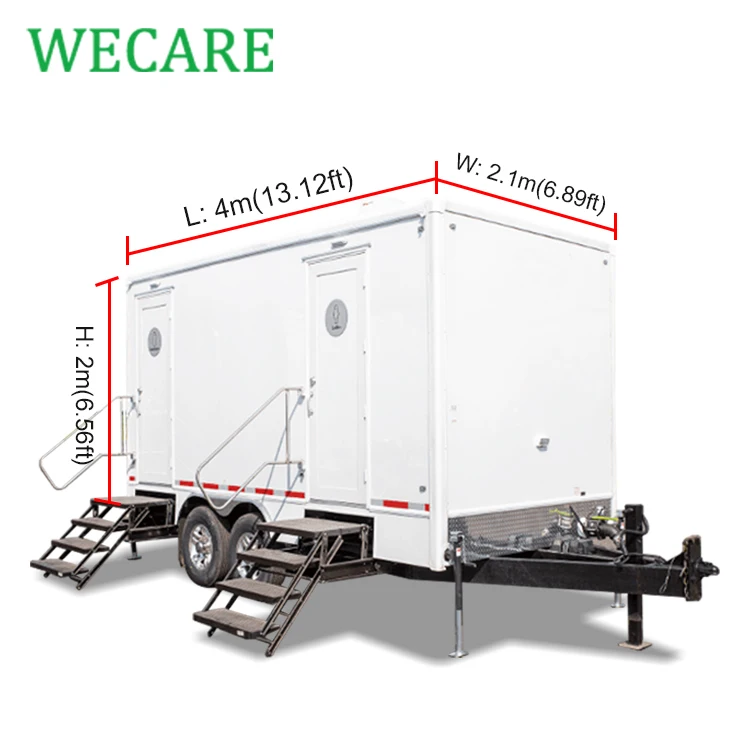 Wecare Luxury Portable Bathroom Restroom Trailer Toilet Manufacturers ...