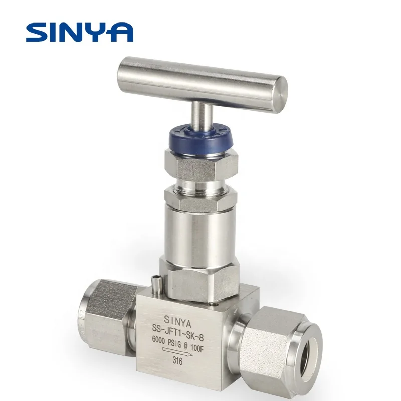 1/8" to 3/4" with Handwheel  Manual  Shut-off  Flanged Ends PTFE Packing Globe Valves  Manufacturer Flanged Needle Valves
