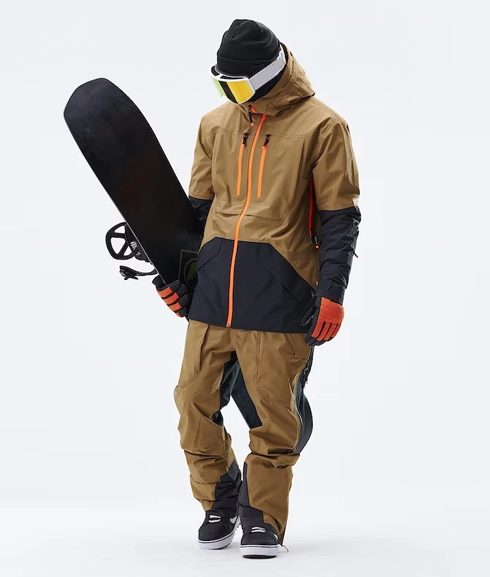 Men's 3L Snowboard Jacket   Winter Waterproof Ski & Snow  Hoodie Jackets Lightweight Men's Clothes