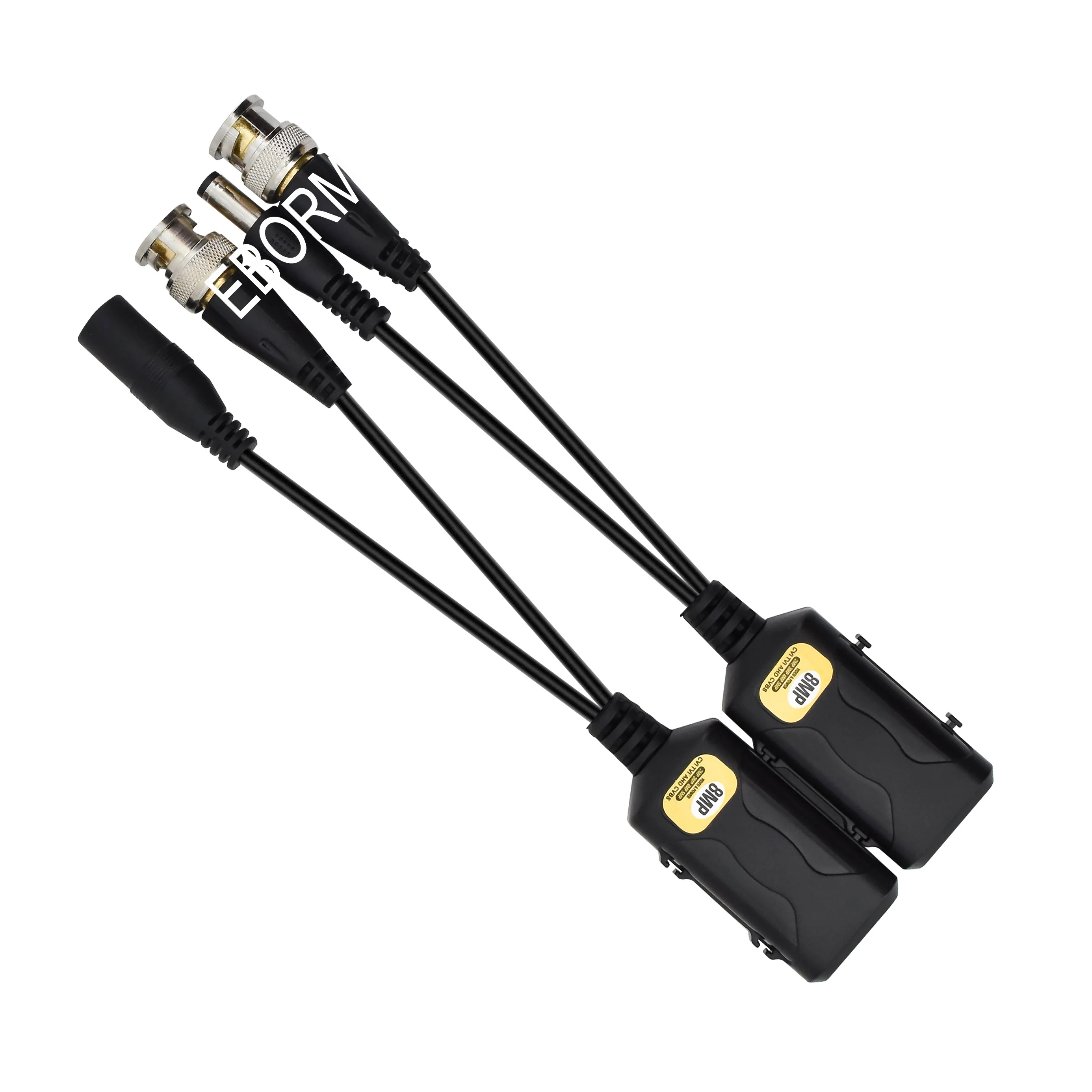 Video Balun BNC to RJ45 Adapter Full HD Surveillance