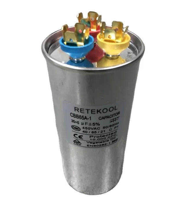 CBB65 Capacitor Air Conditioner Motor Run for Home Appliances