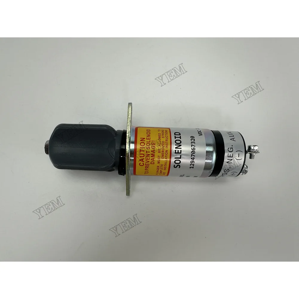 Solenoid Valve 12V 12947067320 for Yanmar Engine Rebuild Kit