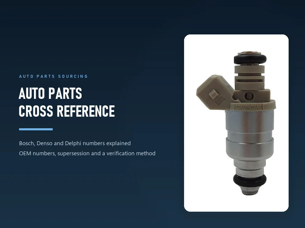 Auto Parts Cross Reference: Bosch, Denso and Delphi Numbers Explained