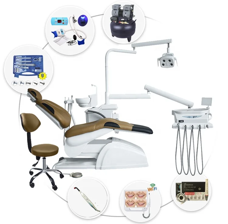 High Quality Mobile Suction Portable Chairs Price spare parts Luxury Dental Unit for Kids